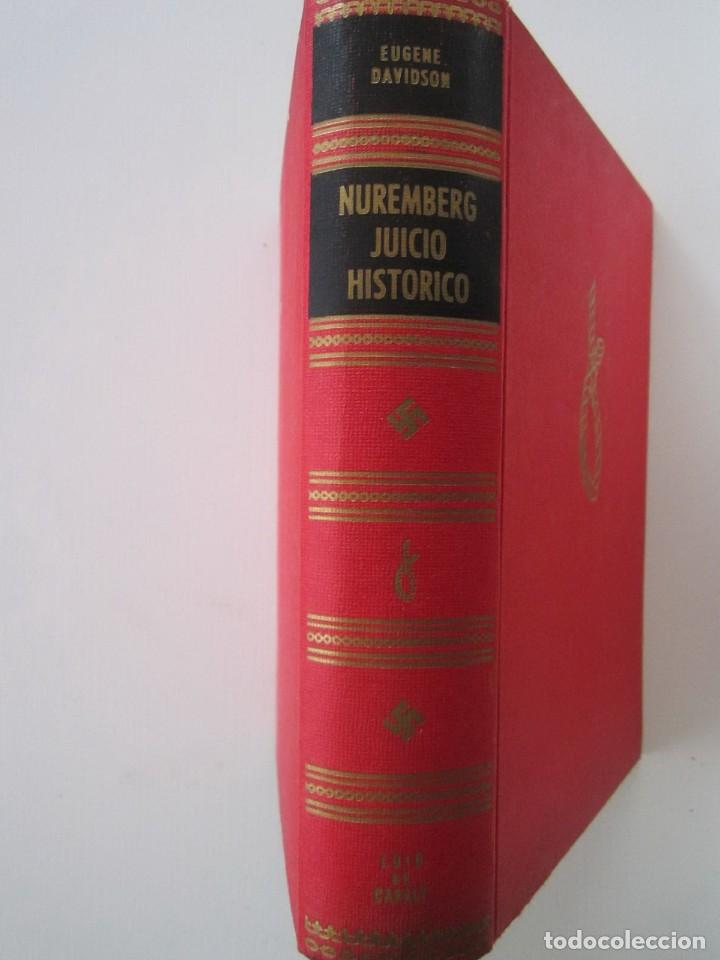 Libros antiguos: (219) LIBRO NUREMBERG JUICIO HISTORICO EUGENE DAVIDSON - Foto 1