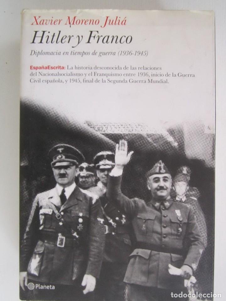 Libros antiguos: LIBRO HITLER Y FRANCO - Foto 1