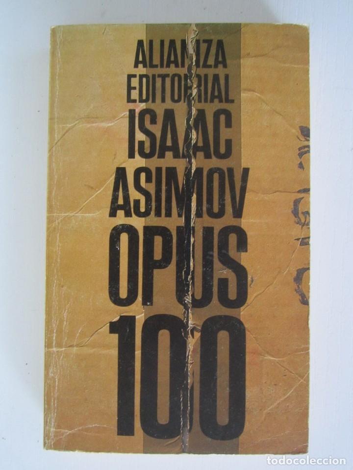Libros antiguos: (47)LIBRO ASIMOV OPUS ALIANZA EDITORIAL - Foto 1