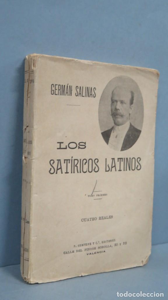 Libros antiguos: LOS SATIRICOS LATINOS. GERMAN SALINAS - Foto 1