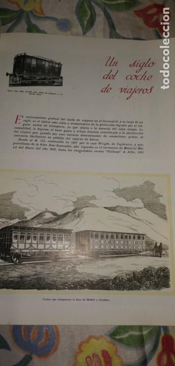 Libros antiguos: 1848 PRIMER CENTENARIO DE LOS FERROCARRILES ESPA&Ntilde;OLES - Foto 3