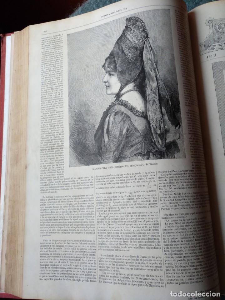 Libros antiguos: Ilustraci&oacute;n Art&iacute;stica 1.882 - 1.887 - Foto 11
