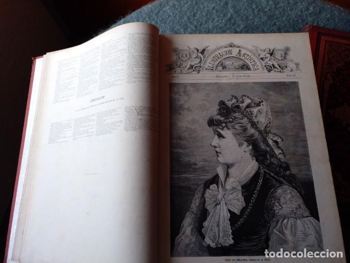 Libros antiguos: Ilustraci&oacute;n Art&iacute;stica 1.882 - 1.887 - Foto 19