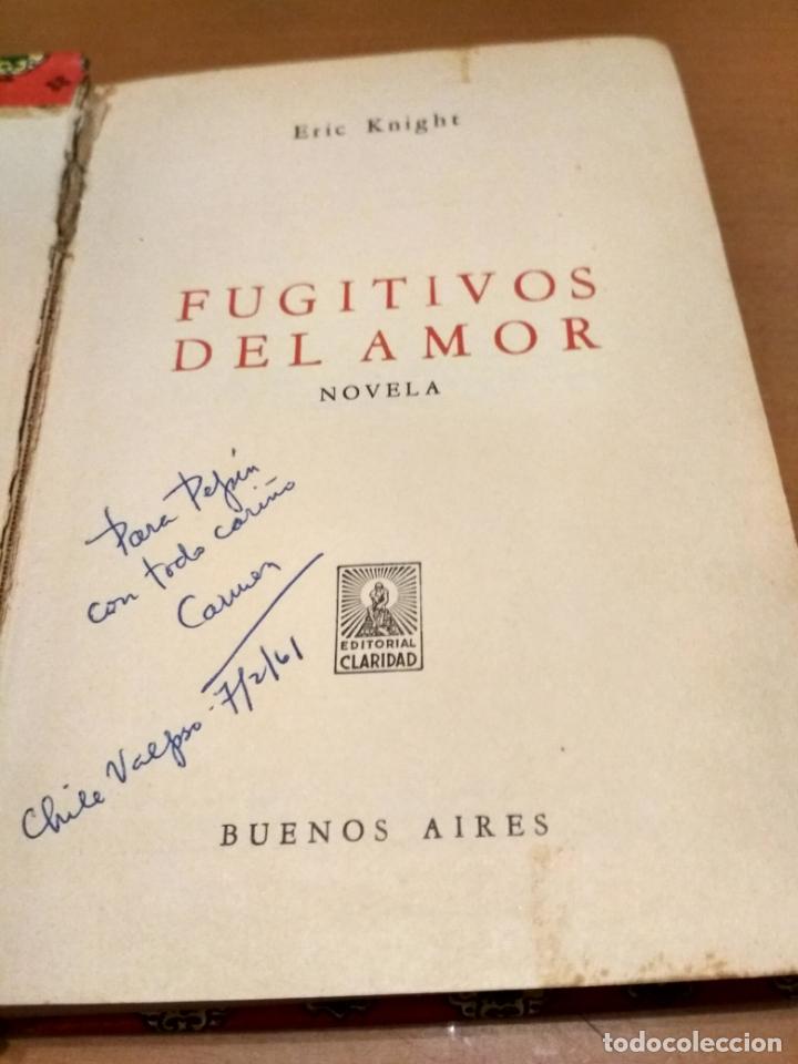 Libros antiguos: Fugitivos del amor - Foto 1