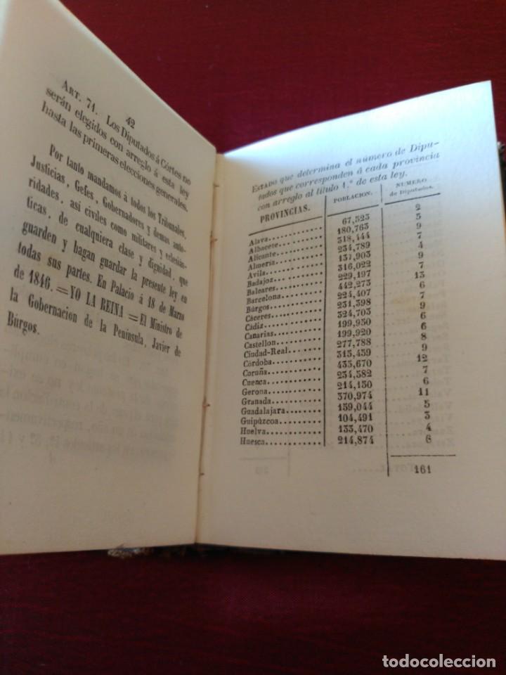 Libros antiguos: Constituci&oacute;n de la Monarqu&iacute;a espa&ntilde;ola - Foto 4