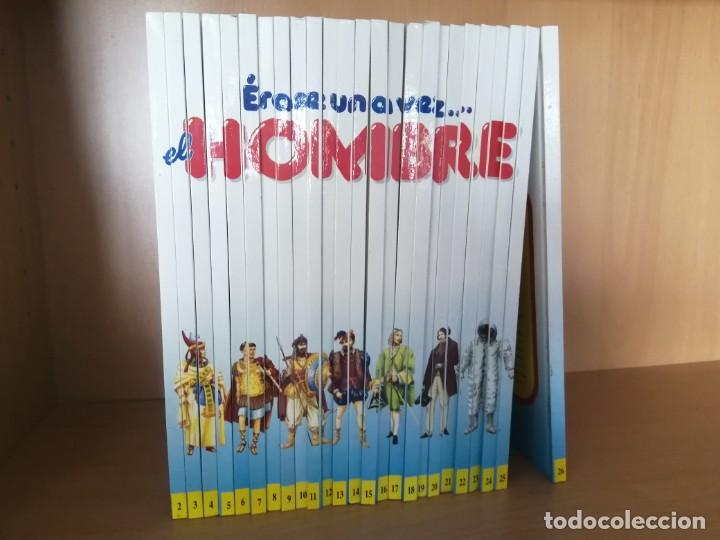 Libros antiguos: ERASE UNA VEZ EL HOMBRE - Foto 1