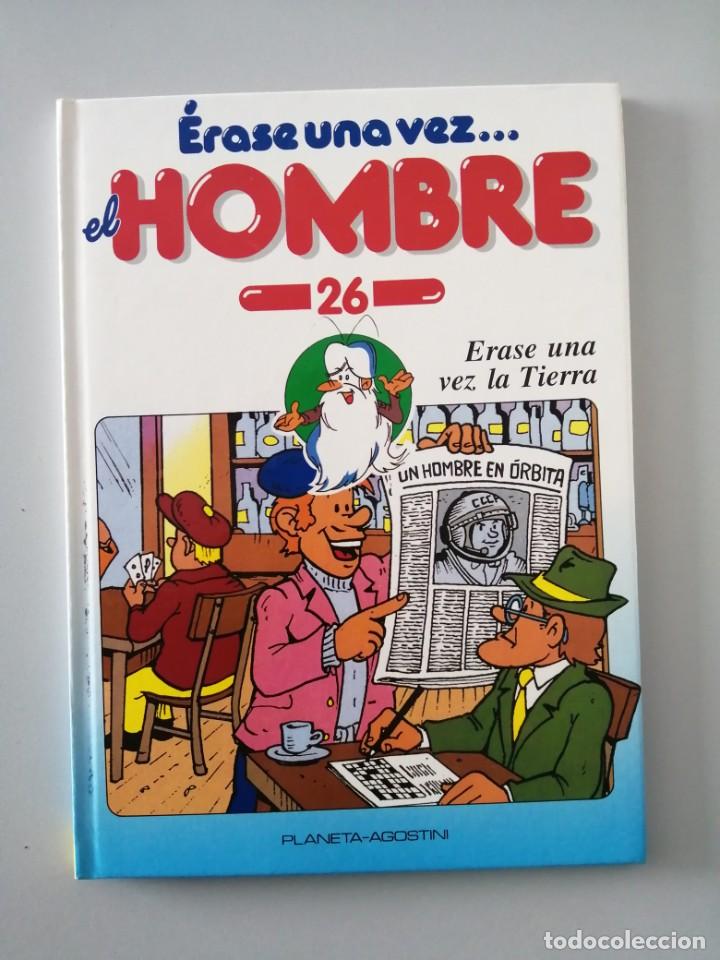 Libros antiguos: ERASE UNA VEZ EL HOMBRE - Foto 2