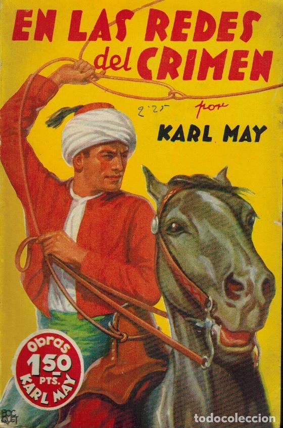 Libros antiguos: EN LAS REDES DEL CRIMEN - Foto 1