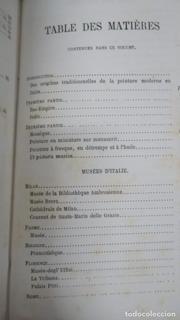 Libros antiguos: 1859.- LES MUSEES D&acute;ITALIE. VIARDOT - Foto 3
