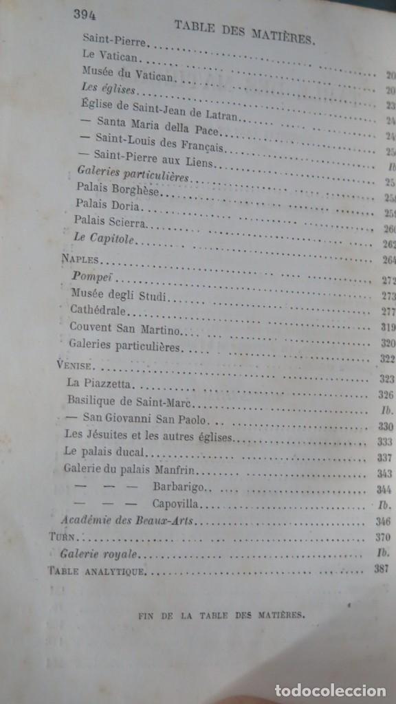 Libros antiguos: 1859.- LES MUSEES D&acute;ITALIE. VIARDOT - Foto 4