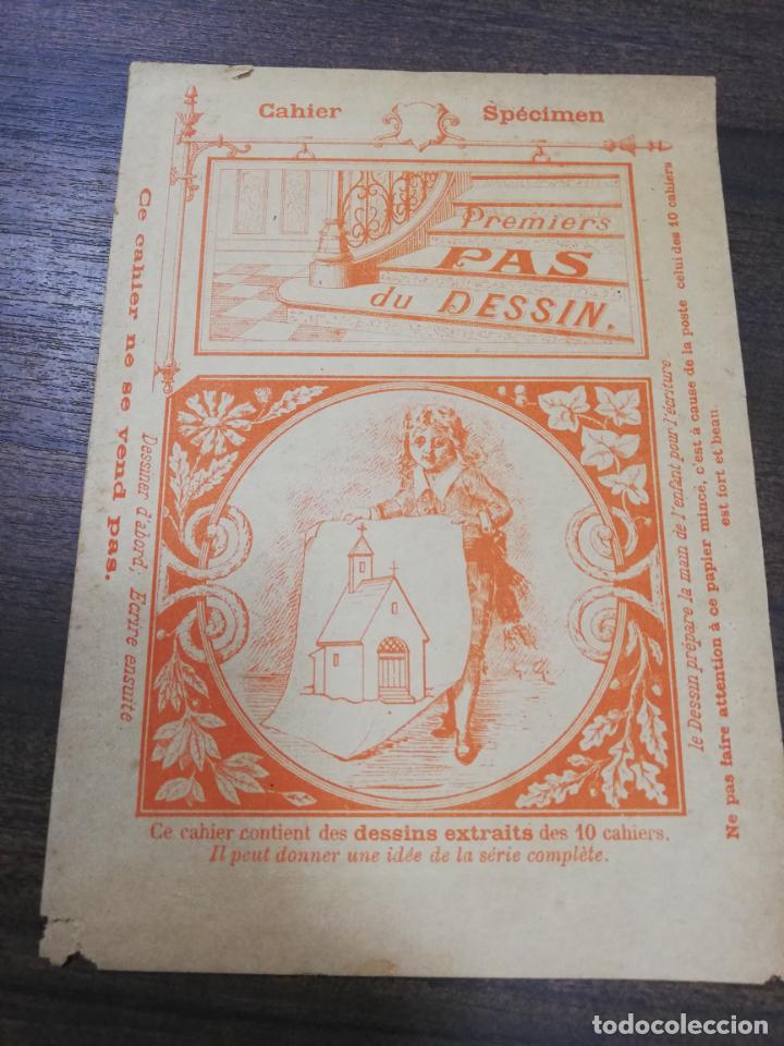 Libros antiguos: CAHIER SPECIMEN. PREMIERS PAS DU DESSIN. - Foto 1