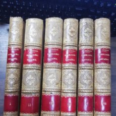 Libros antiguos: NOBILIARIO DE LOS REINOS Y SEÑORIOS DE ESPAÑA. FRANCISCO PIFERRER. 6 TOMOS. ARMAS Y BLASONES. 1855.