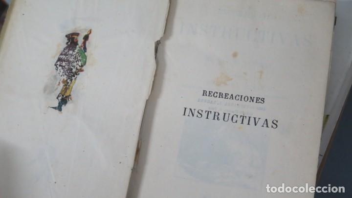Libros antiguos: 1884.- RECREACIONES INSTRUCTIVAS. SAFFRAY - Foto 3