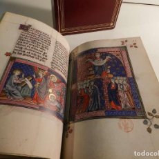 Libros antiguos: FACSIMIL APOCALIPSIS 1313- EDITORIAL MOLEIRO CODICE MANUSCRITO MINIADO ILUMINACION COLIN CHADELVE