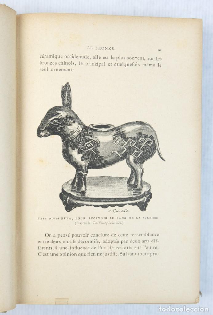 Libros antiguos: L&rsquo;art chinois - M.Pal&eacute;ologue - Maison Quantin 1887 - Foto 5