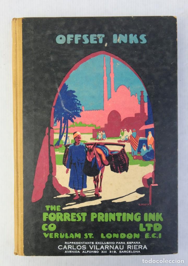 Libros antiguos: Offset inks The Forrest printing ink - designed and produced by Morrison Gibb Limited - Foto 1
