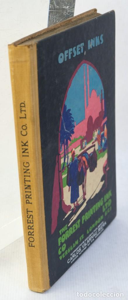 Libros antiguos: Offset inks The Forrest printing ink - designed and produced by Morrison Gibb Limited - Foto 3