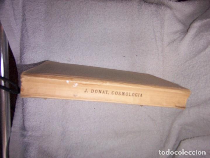 Libros antiguos: COSMOLOGIA - Foto 2