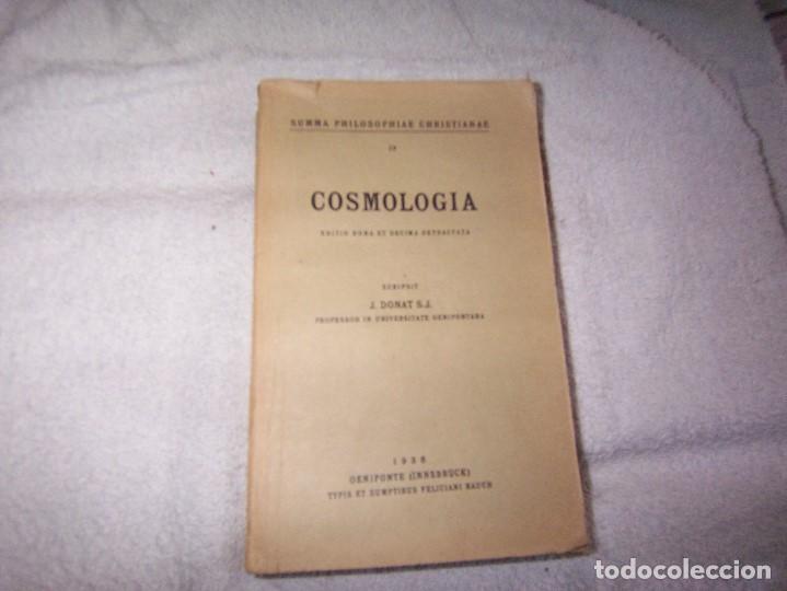 Libros antiguos: COSMOLOGIA - Foto 3