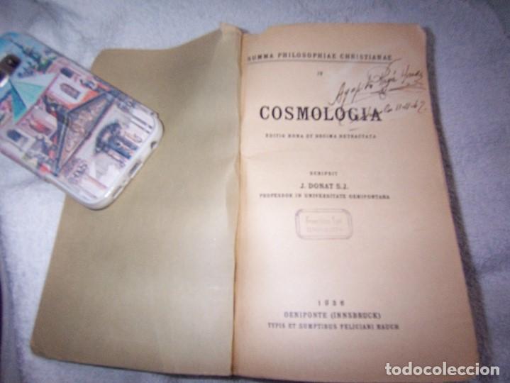 Libros antiguos: COSMOLOGIA - Foto 6