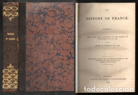 Old books: HISTORY OF FRANCE. PART I - A-H-1186
