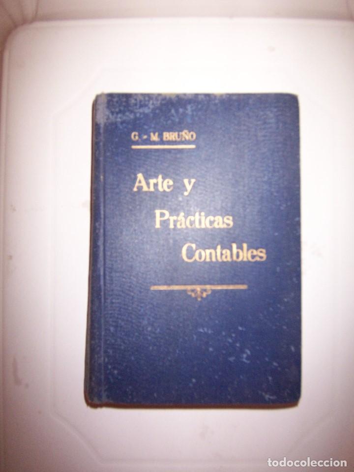 Libros antiguos: ARTE Y PRACTICAS CONTABLES - Foto 1