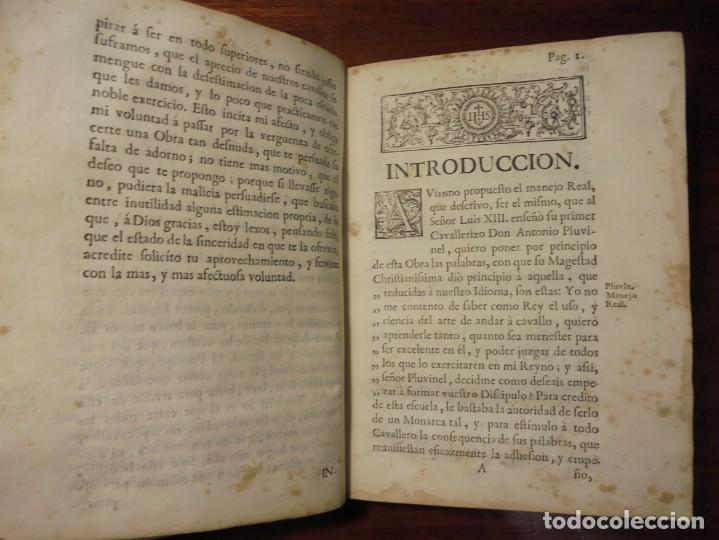 Libros antiguos: EQUITACI&Oacute;N.MANEJO REAL. ALVAREZ OSSORIO. 1769 - Foto 4