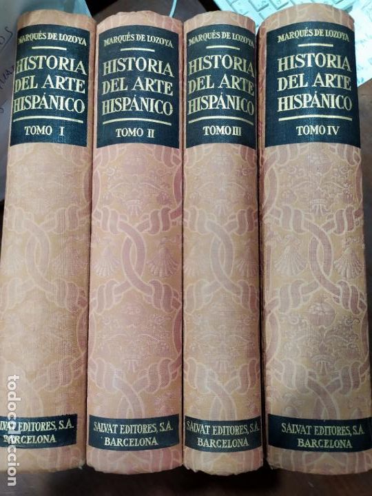Libros antiguos: Historia del arte hispanico marques de lozaya 1 edicion 1931