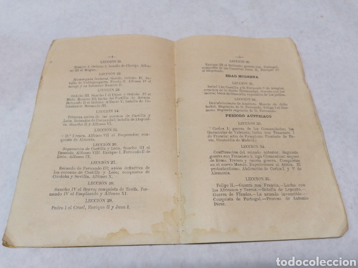 Libros antiguos: Programa historia de Espa&ntilde;a &Aacute;lava 1894 - Foto 5