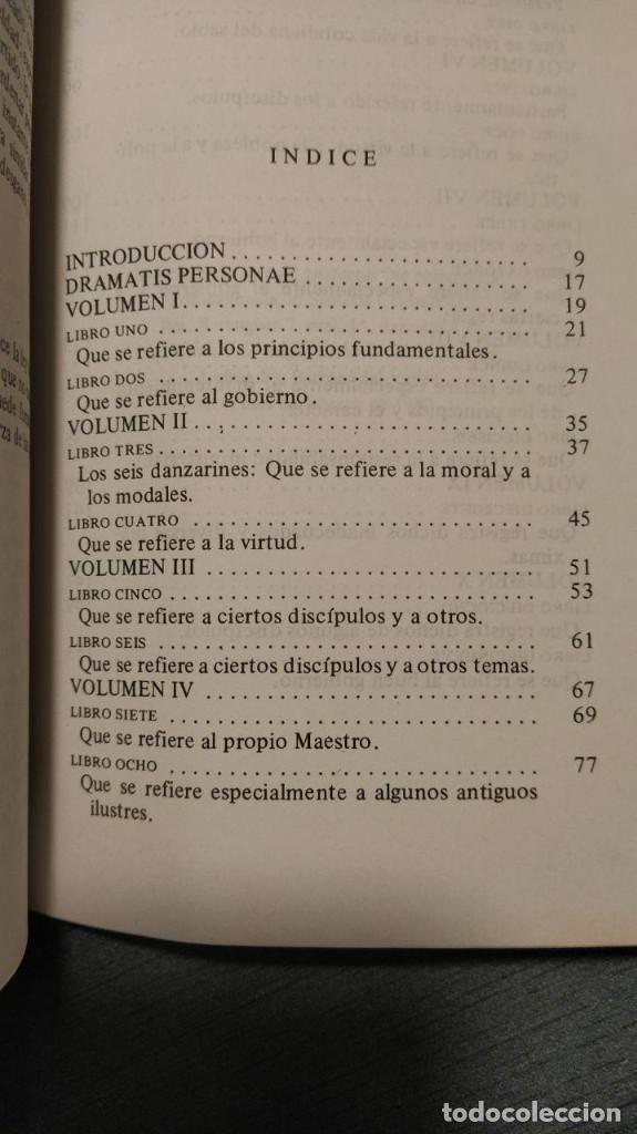 Libros antiguos: Las Analectas.  Confucio.  Ed. Adiax .  Conversaciones con los discipulos - Foto 4