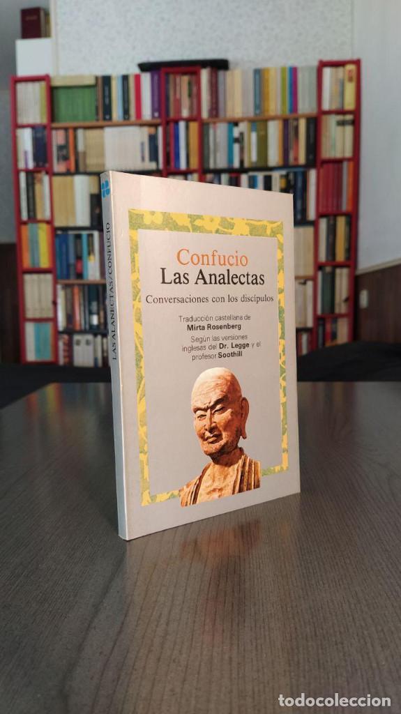 Libros antiguos: Las Analectas.  Confucio.  Ed. Adiax .  Conversaciones con los discipulos - Foto 9
