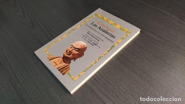 Libros antiguos: Las Analectas.  Confucio.  Ed. Adiax .  Conversaciones con los discipulos - Foto 10