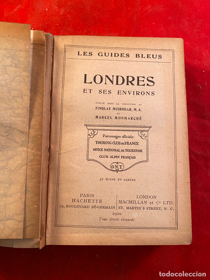 Libros antiguos: LONDRES ET SES ENVIRONS - Foto 2