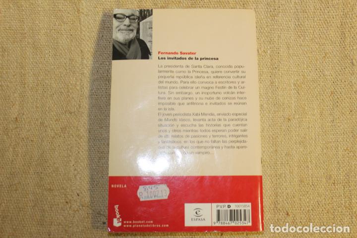 Libros antiguos: Fernando Savater: Los invitados de la princesa - Foto 2