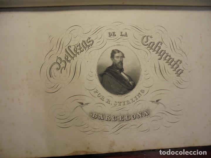 Libros antiguos: CALIGRAF&Iacute;A. STIRLING. c. 1844 - Foto 1