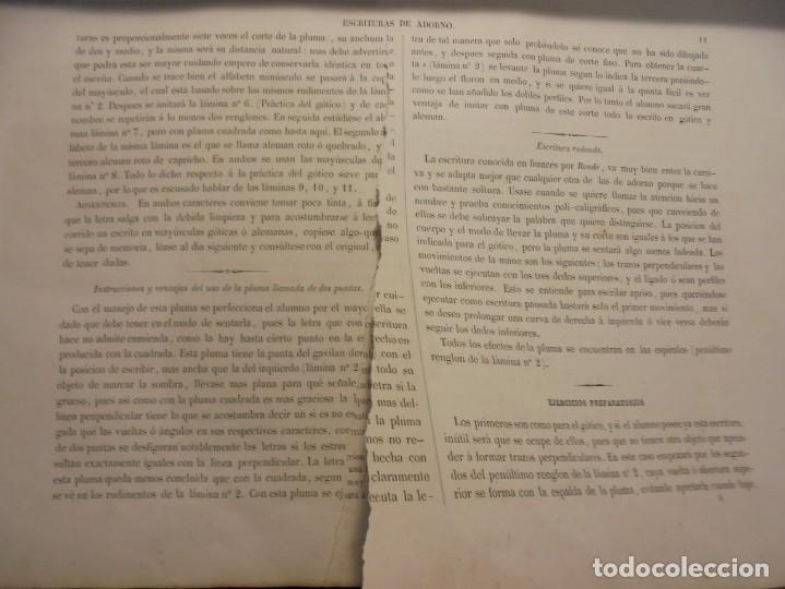 Libros antiguos: CALIGRAF&Iacute;A. STIRLING. c. 1844 - Foto 6