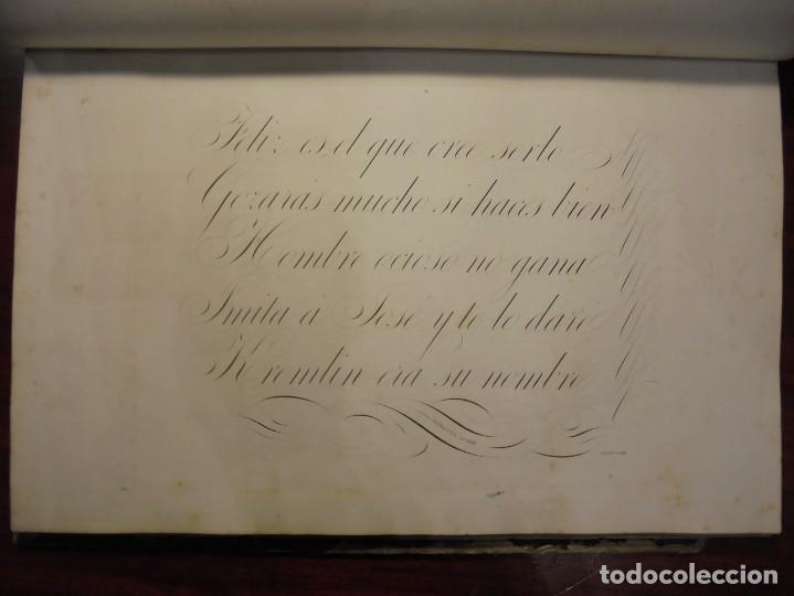 Libros antiguos: CALIGRAF&Iacute;A. STIRLING. c. 1844 - Foto 10