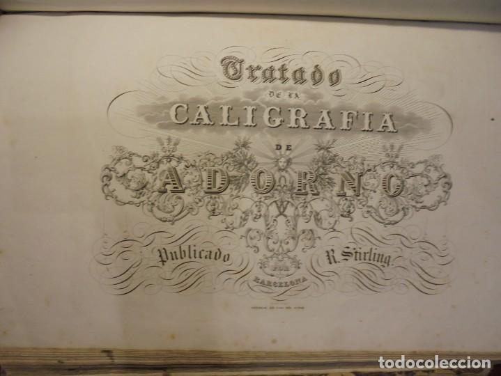 Libros antiguos: CALIGRAF&Iacute;A. STIRLING. c. 1844 - Foto 12