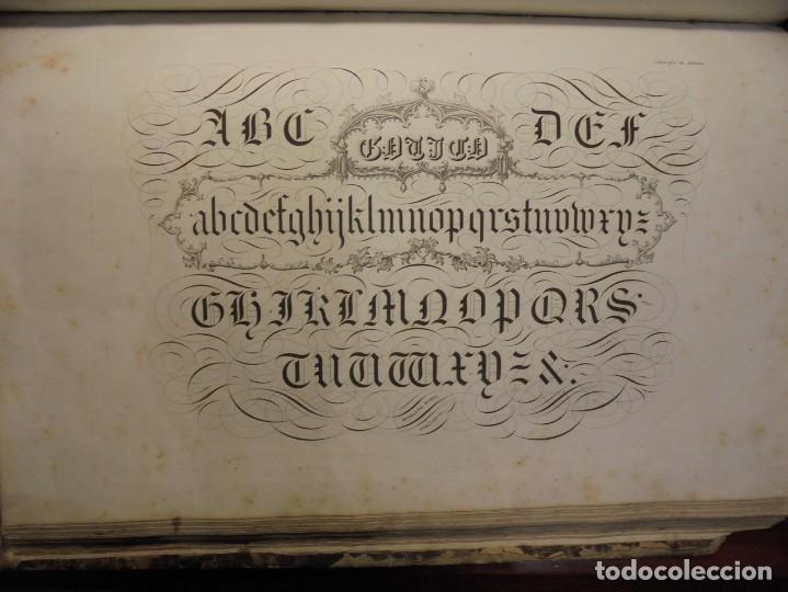 Libros antiguos: CALIGRAF&Iacute;A. STIRLING. c. 1844 - Foto 13