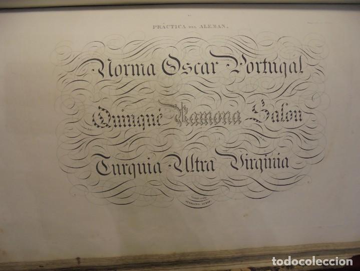 Libros antiguos: CALIGRAF&Iacute;A. STIRLING. c. 1844 - Foto 14