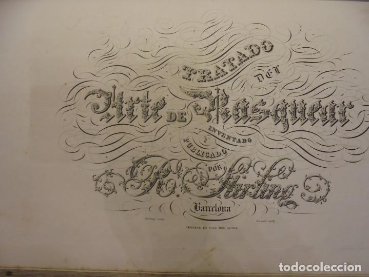 Libros antiguos: CALIGRAF&Iacute;A. STIRLING. c. 1844 - Foto 24