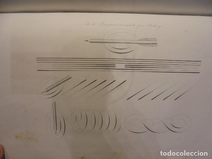 Libros antiguos: CALIGRAF&Iacute;A. STIRLING. c. 1844 - Foto 25