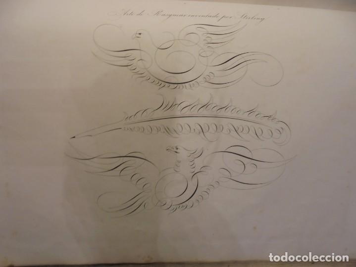 Libros antiguos: CALIGRAF&Iacute;A. STIRLING. c. 1844 - Foto 26