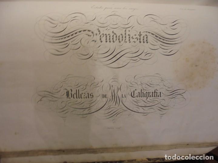 Libros antiguos: CALIGRAF&Iacute;A. STIRLING. c. 1844 - Foto 27
