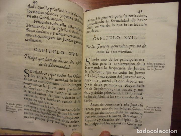 Libros antiguos: MADRID. HERMANDAD DE LA ESPERANZA. 1752 - Foto 6