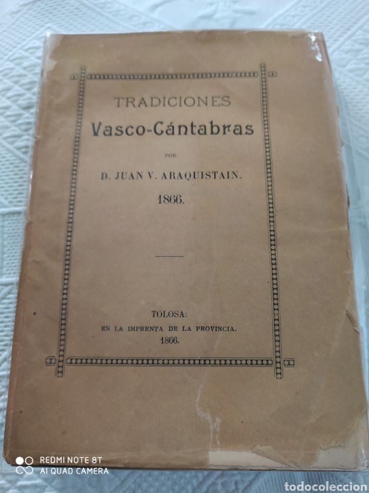 Libros antiguos: TRADICIONES VASCO-C&Aacute;NTABRAS - Foto 1