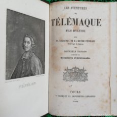 Libros antiguos: LES AVENTURES DE TÉLÉMAQUE, FILS D'ULYSSE -1856 - IMP. AD . MAME ET CIE, TOURS (FRANCIA) - PJRB. Lote 197533127
