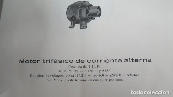 Libros antiguos: B.A.L. ORMAIZTEGUI. INDUSTRIAS ELECTRICAS. GUIPUZCOA - Foto 2