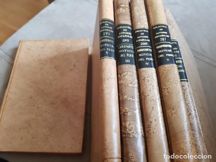Libros antiguos: NOTICIA GENERAL DEL PER&Uacute; (6 tomos) - Foto 1