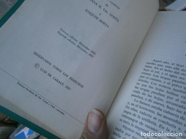 Libros antiguos: ADIOS ALAS ARMAS - Foto 3
